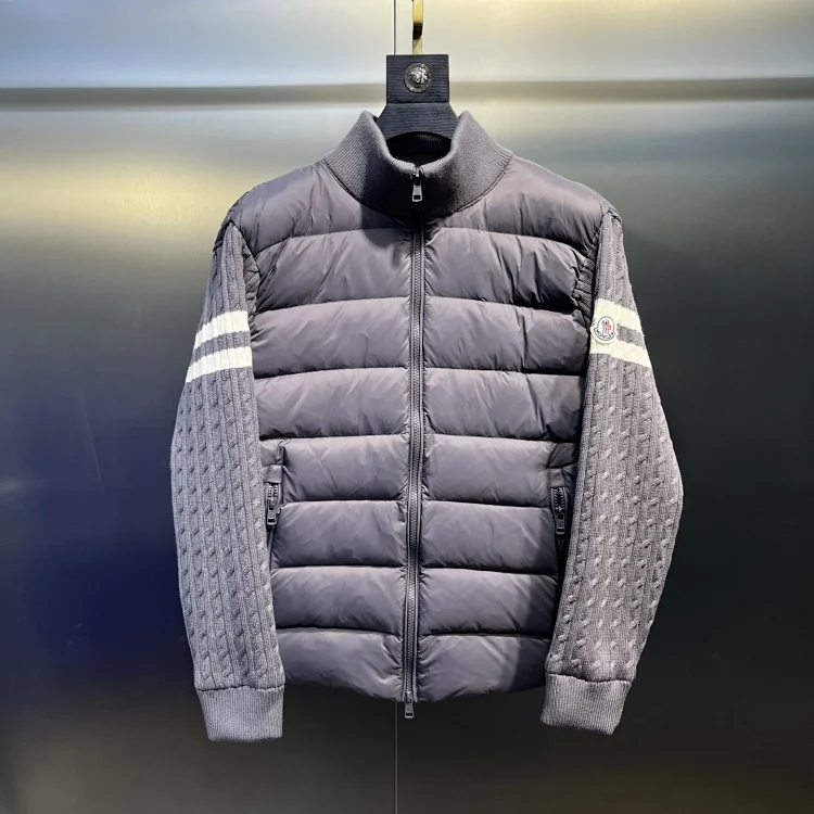 Moncler Grey Puffer Jacket